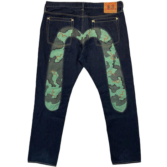 Evisu Ishigaki Camo Daicock Jeans