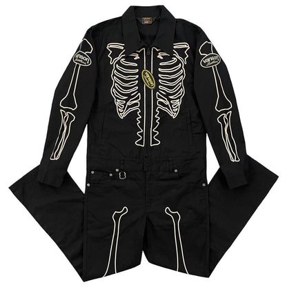 Vanson Skeleton Overalls