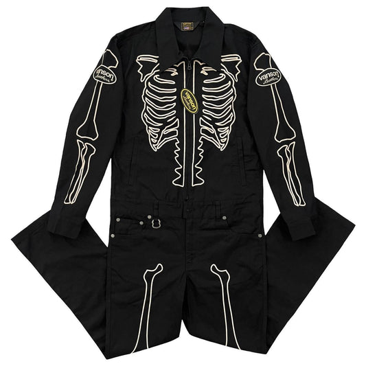 Vanson Skeleton Overalls